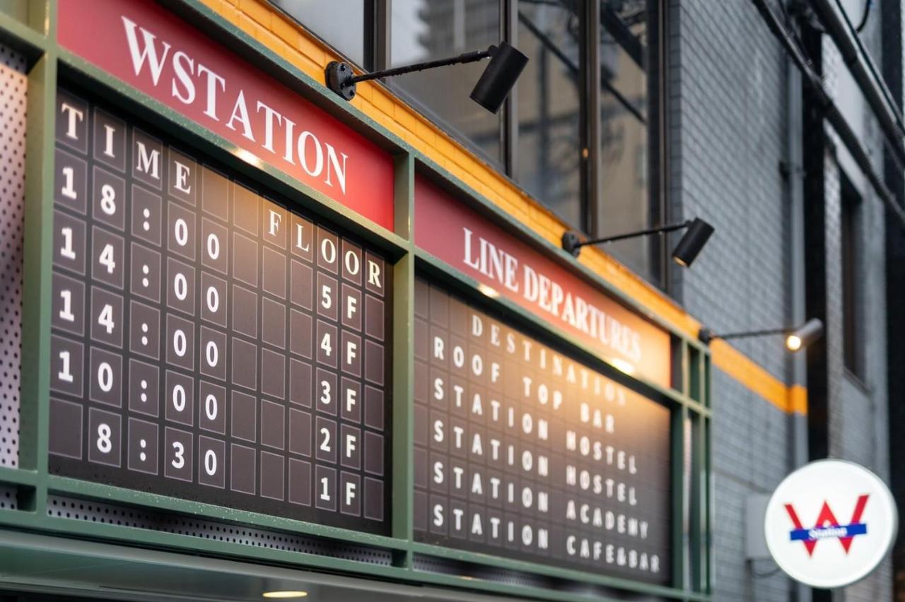 W Station Hostel Osaka Exterior photo
